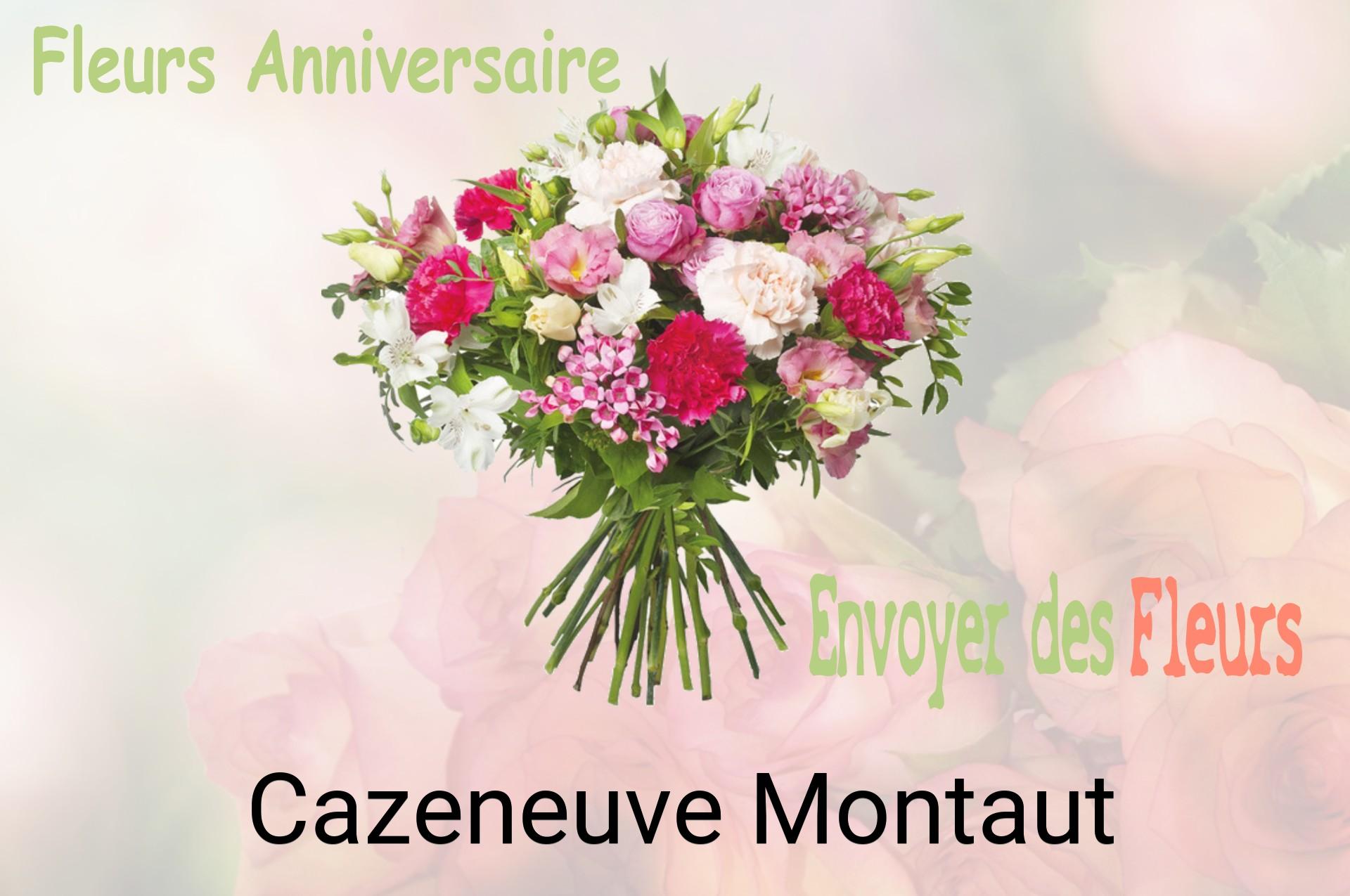 Bouquet de fleurs d’anniversaire livré à Cazeneuve-Montaut