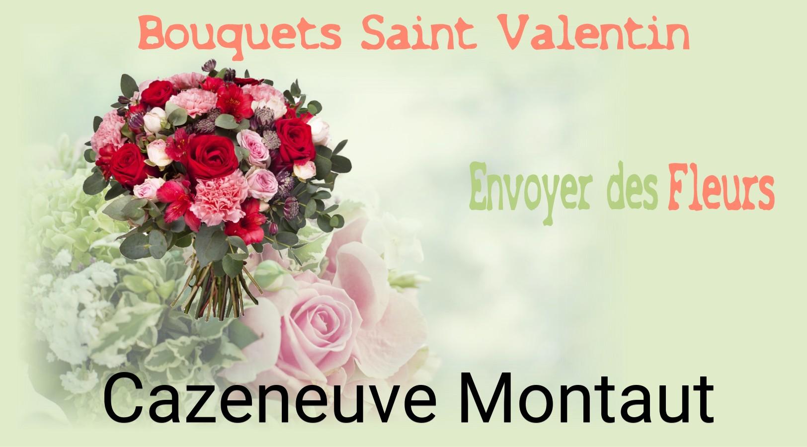 Roses de Saint-Valentin livrées à Cazeneuve-Montaut