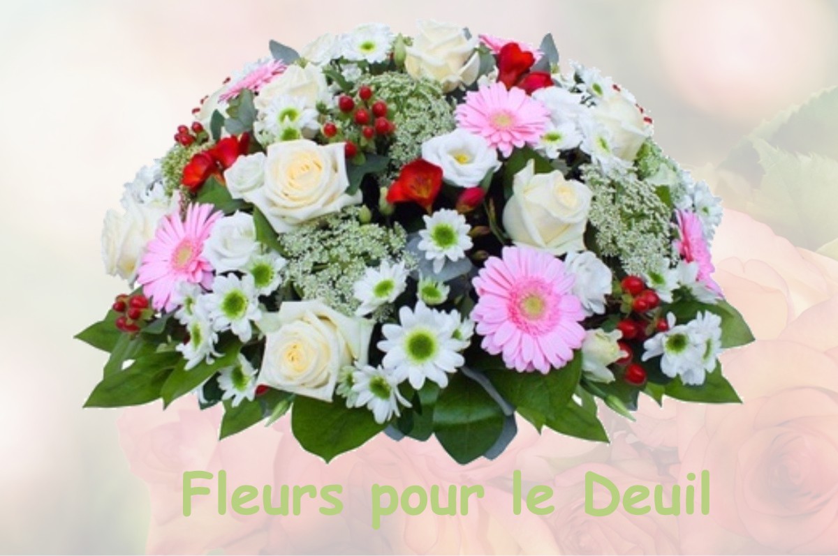 fleurs deuil CAZENEUVE-MONTAUT